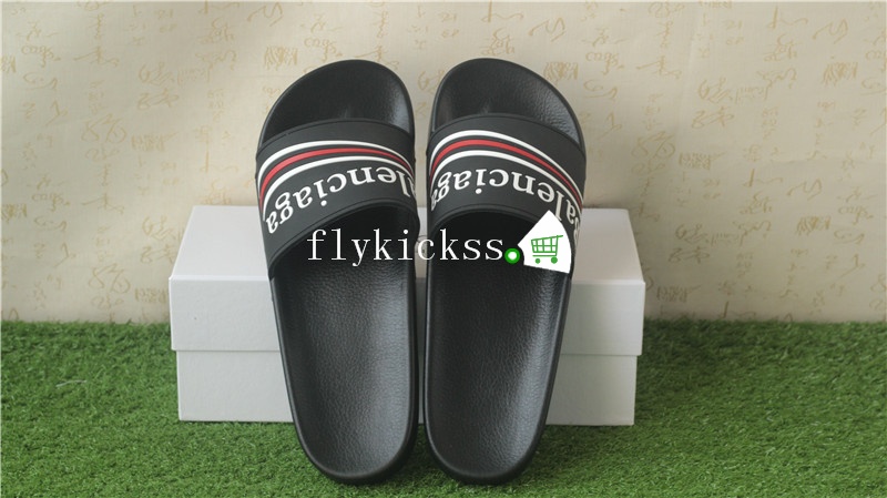 Balenciaga Black Slipper